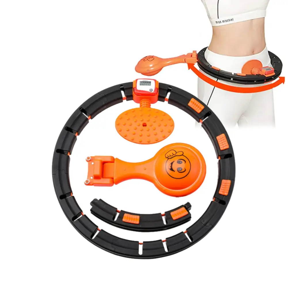 منحف الخصر الذكي مع عداد رقمي وجهاز فرد الظهر